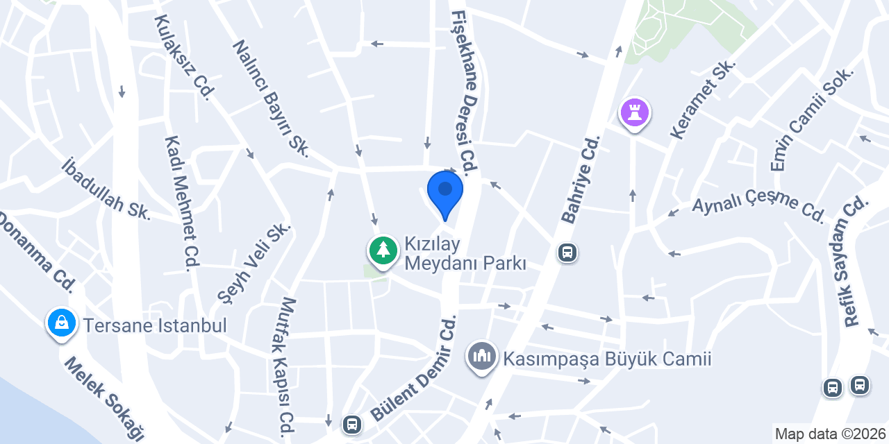 Kasımpaşa Sürücü Kursu konumu