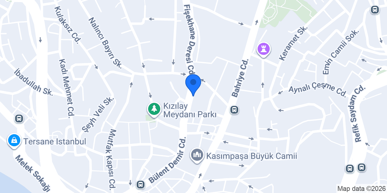 Hut Eczanesi konumu