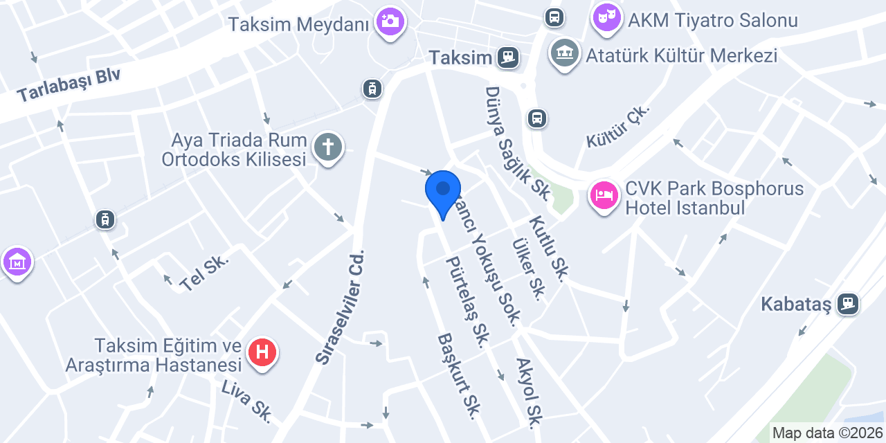 Nice Apartment İn Cihangir konumu
