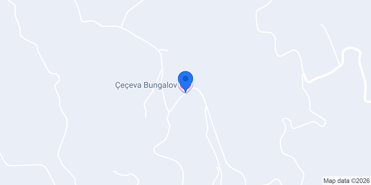 Çeçeva Bungalov konumu