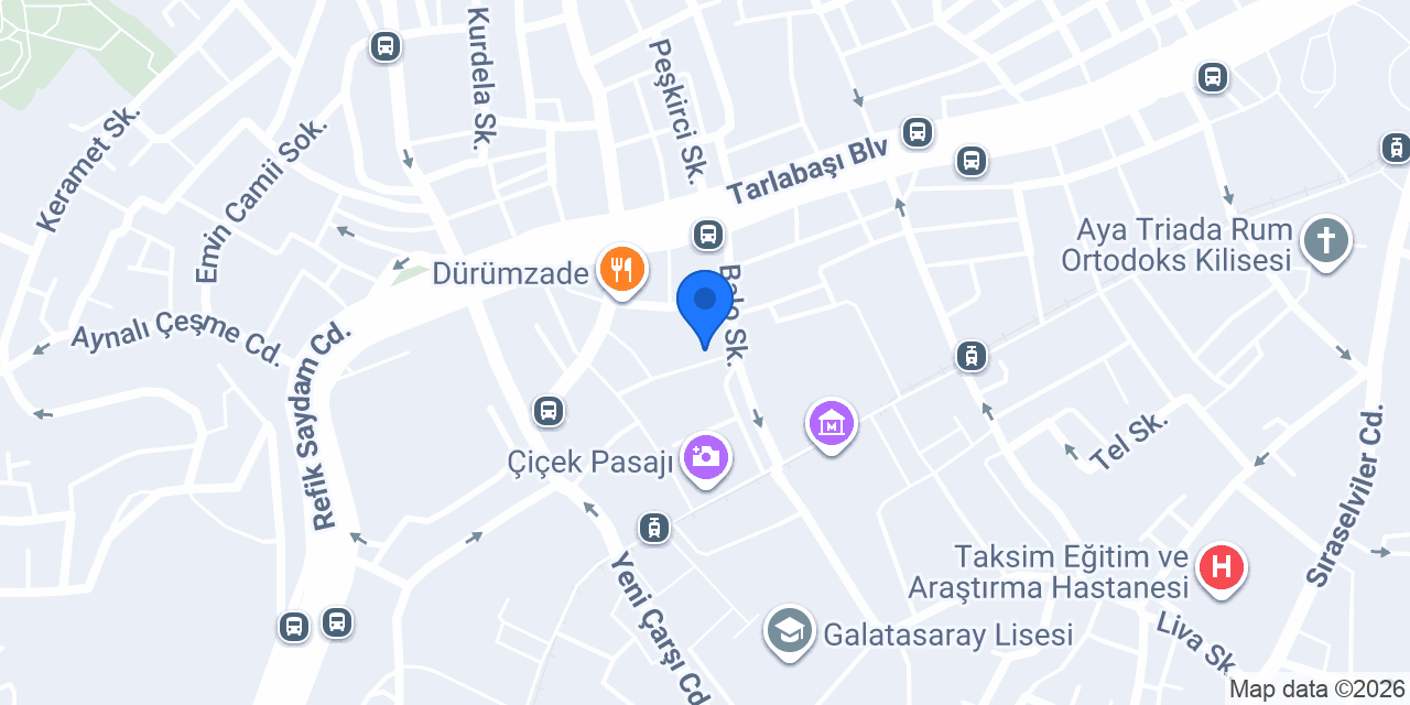 Akdeniz Cafe konumu