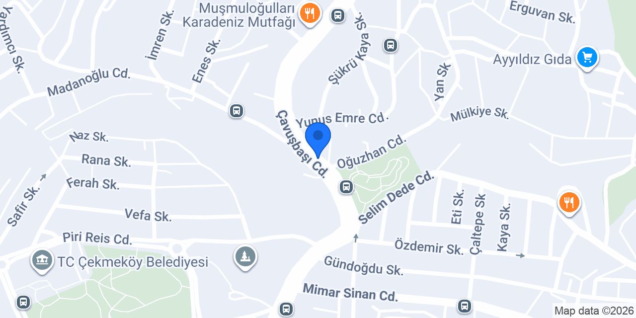 240 Derece Çekmeköy konumu