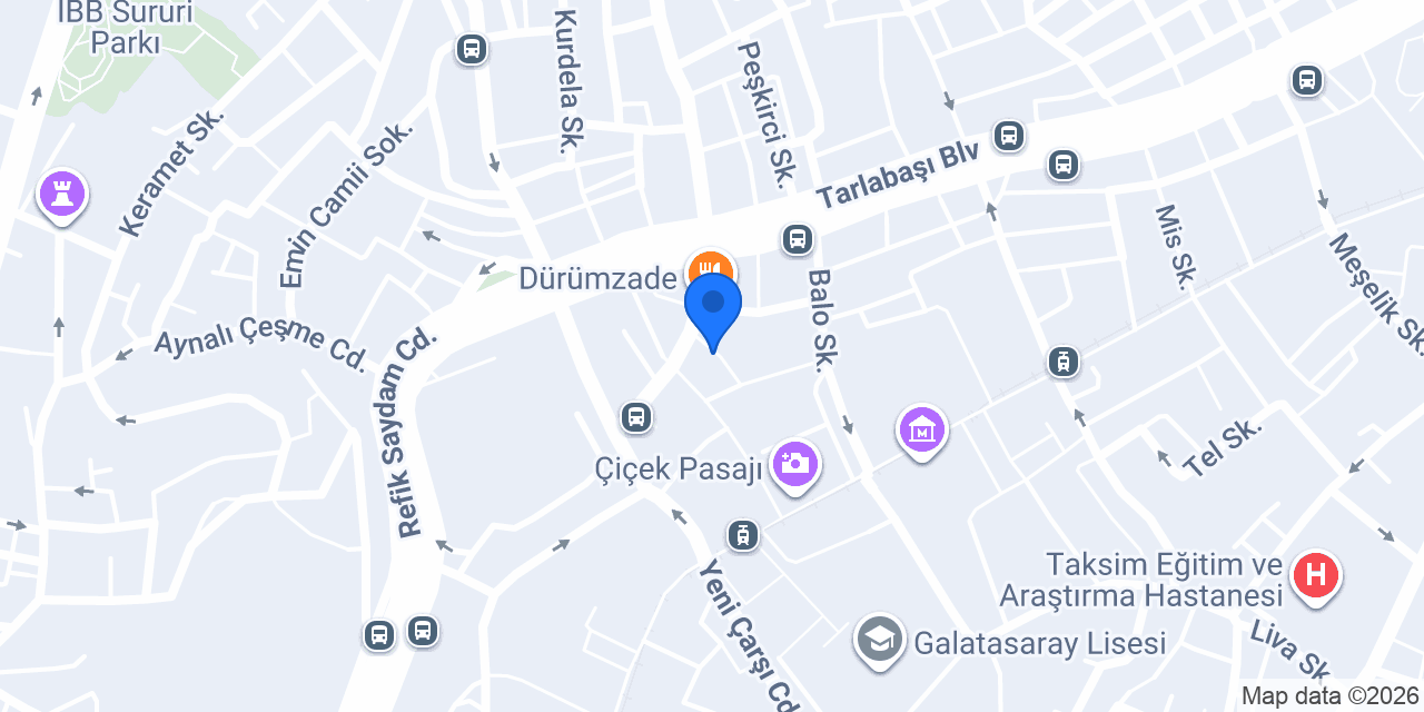 Feraye Nevizade Teras konumu