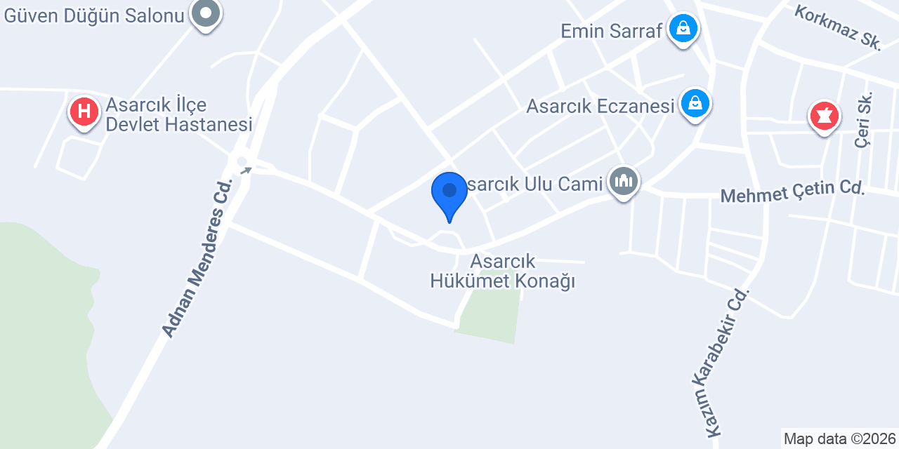 Koraloğlu Et Evi konumu