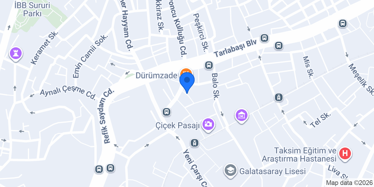 Babel Ocakbaşı Nevizade konumu