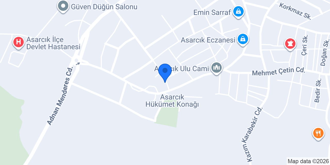 Yalçın Oto Lastik konumu
