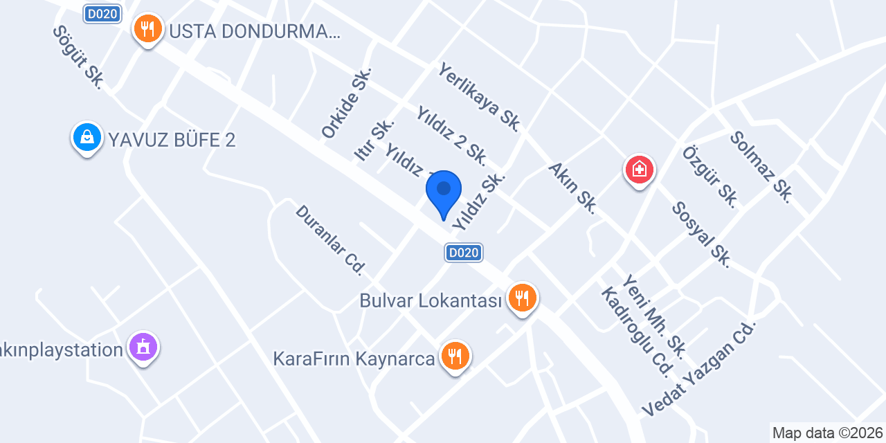 Cadde Eczanesi konumu