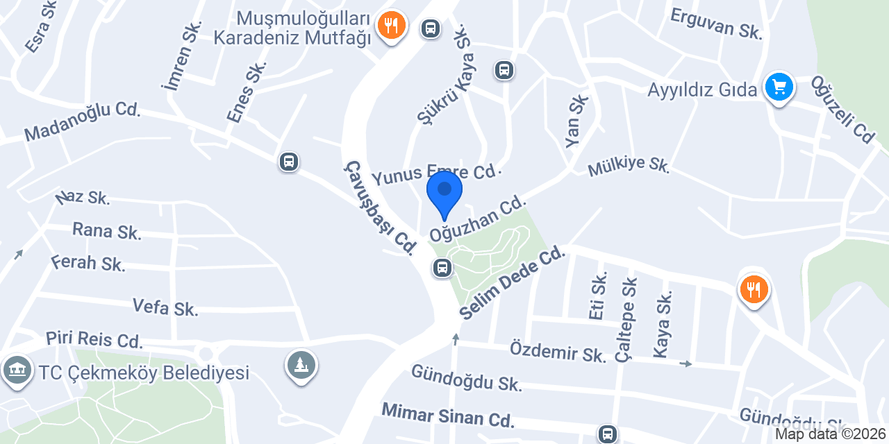 Mega Bilim Akademi konumu