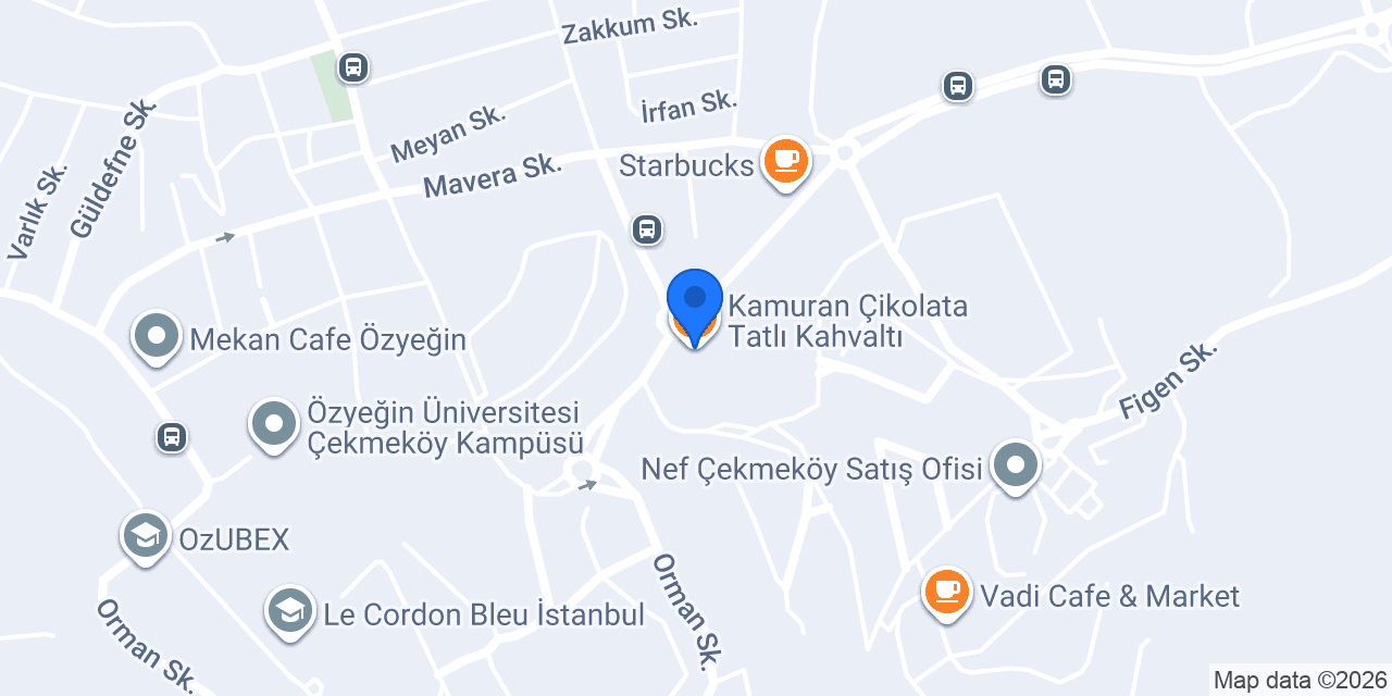 Kamuran Çikolata Tatlı Kahvaltı konumu