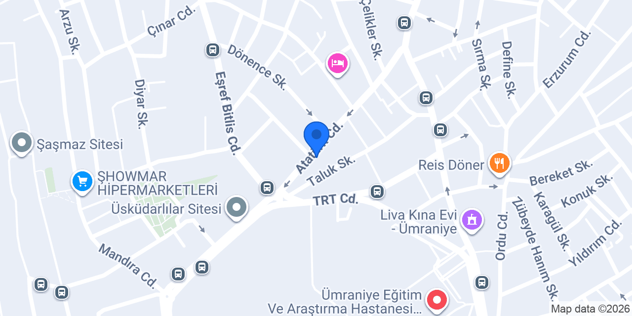 ÇELİKTEPE HIRDAVAT konumu