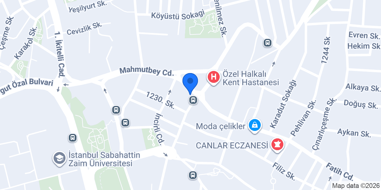 Halkalı Limit Kurs Merkezi konumu