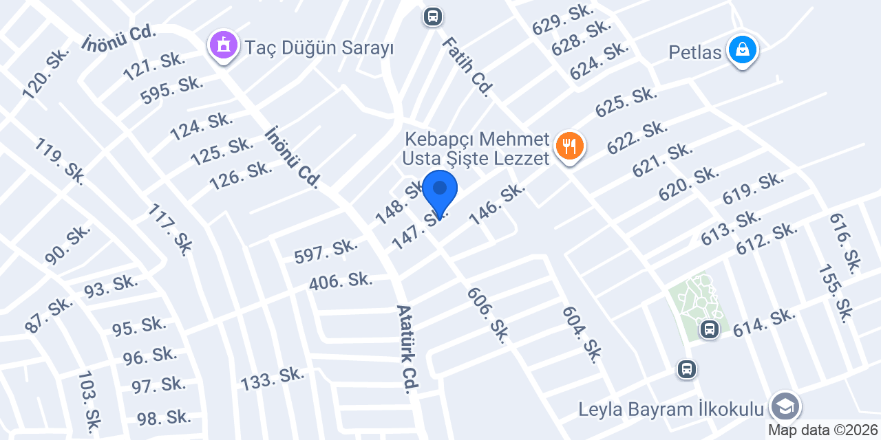 Çetin Nakliyat konumu