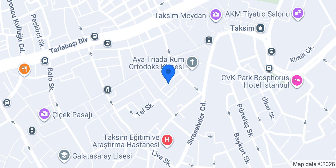 Pera Balık Gismando konumu