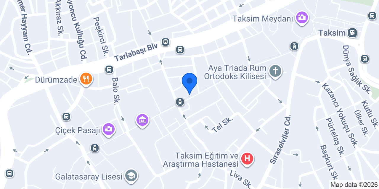 Bolci Taksim konumu