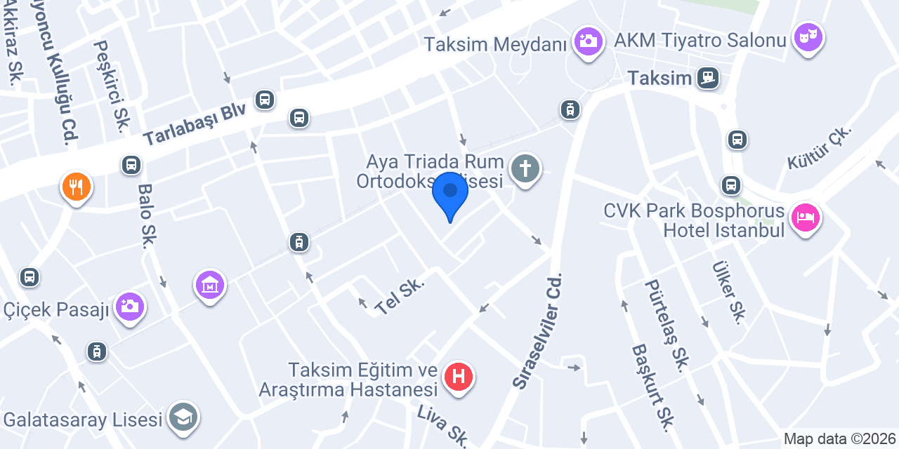 Baret Cafe konumu