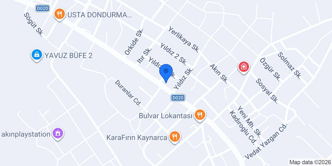 Hacı Baba Döner konumu
