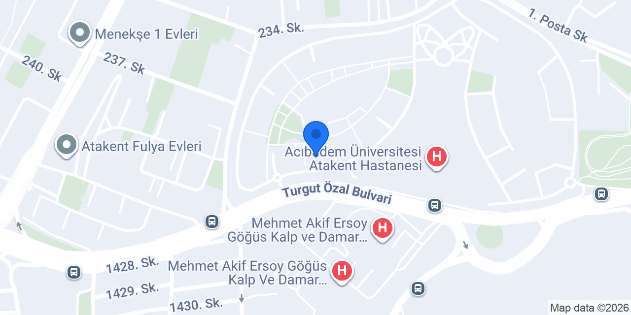 Doçent Doktor Emrah Erdal konumu