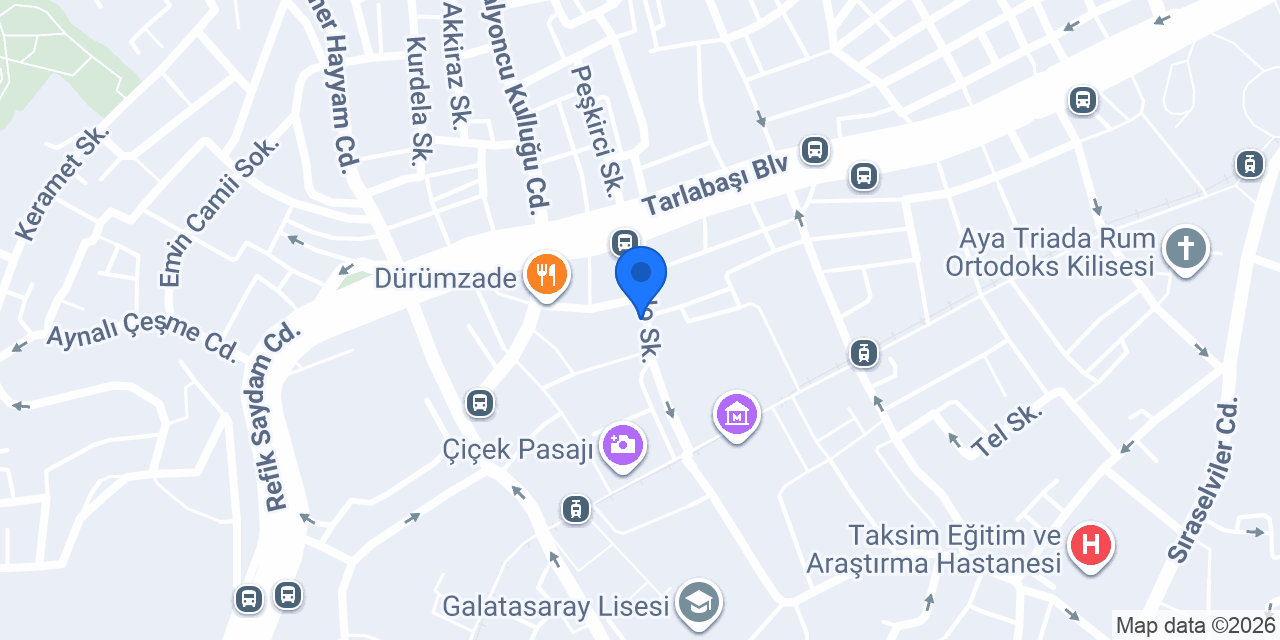 Ehlitat Lokantası konumu