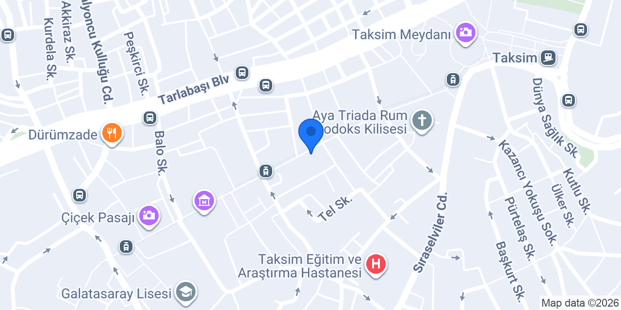 Diesel Beyoğlu konumu
