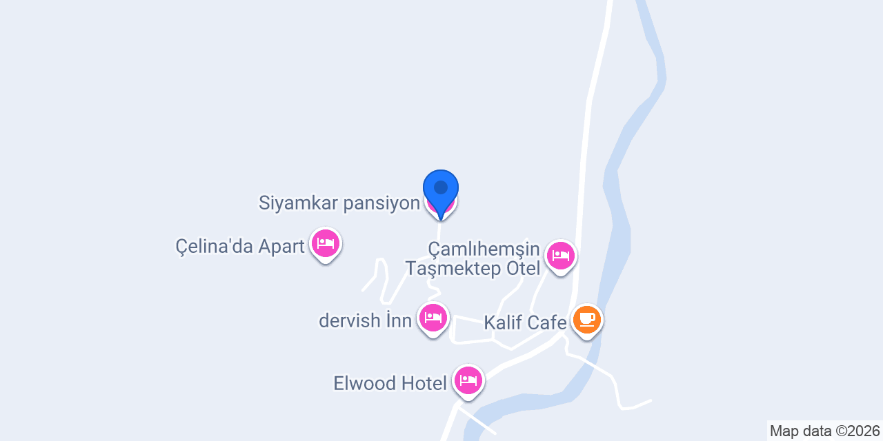 Siyamkar pansiyon konumu