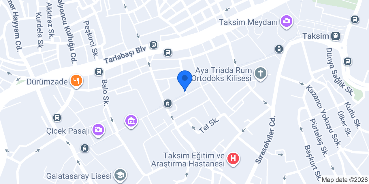 Avukat Özgür Çankaya konumu