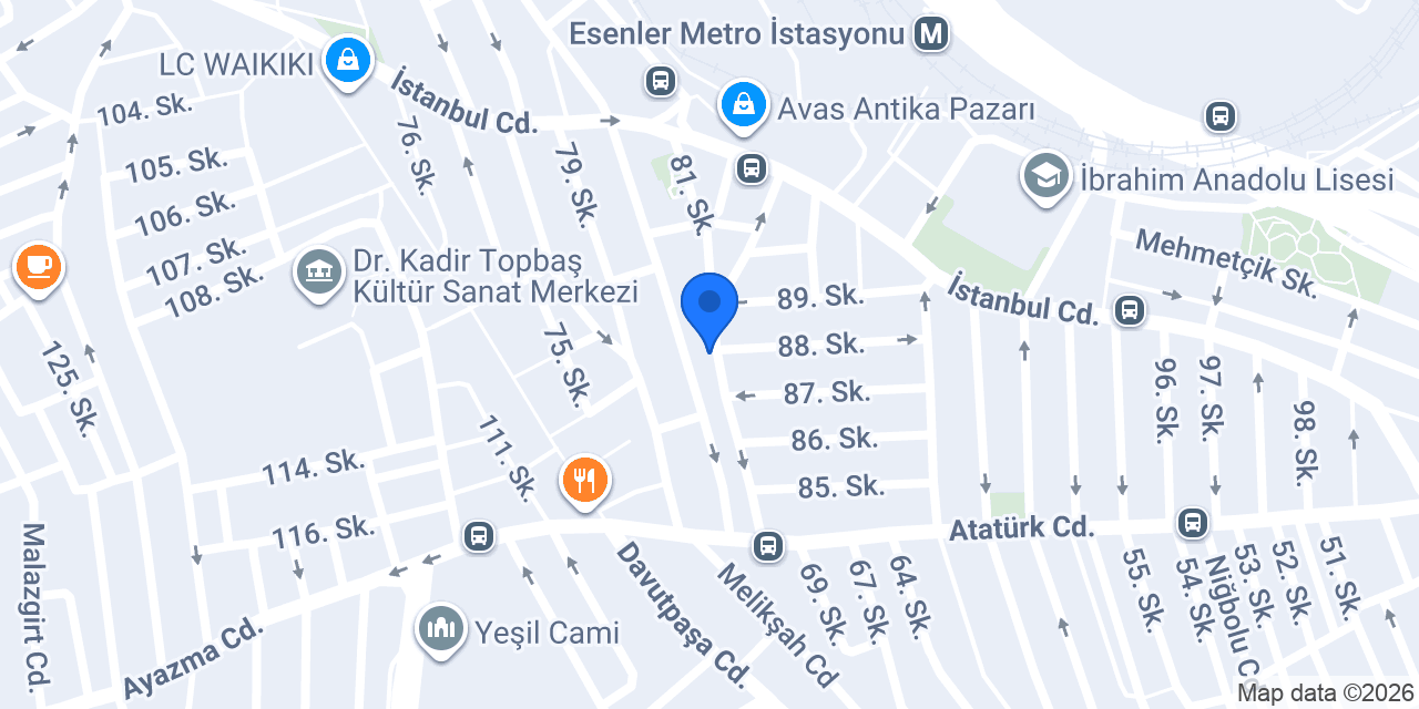 Algül Teknik Servis konumu