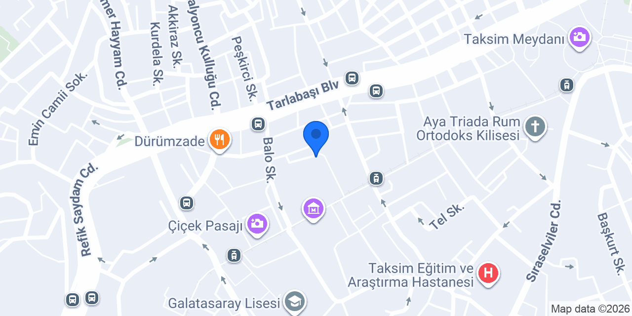 Blaze Istanbul konumu