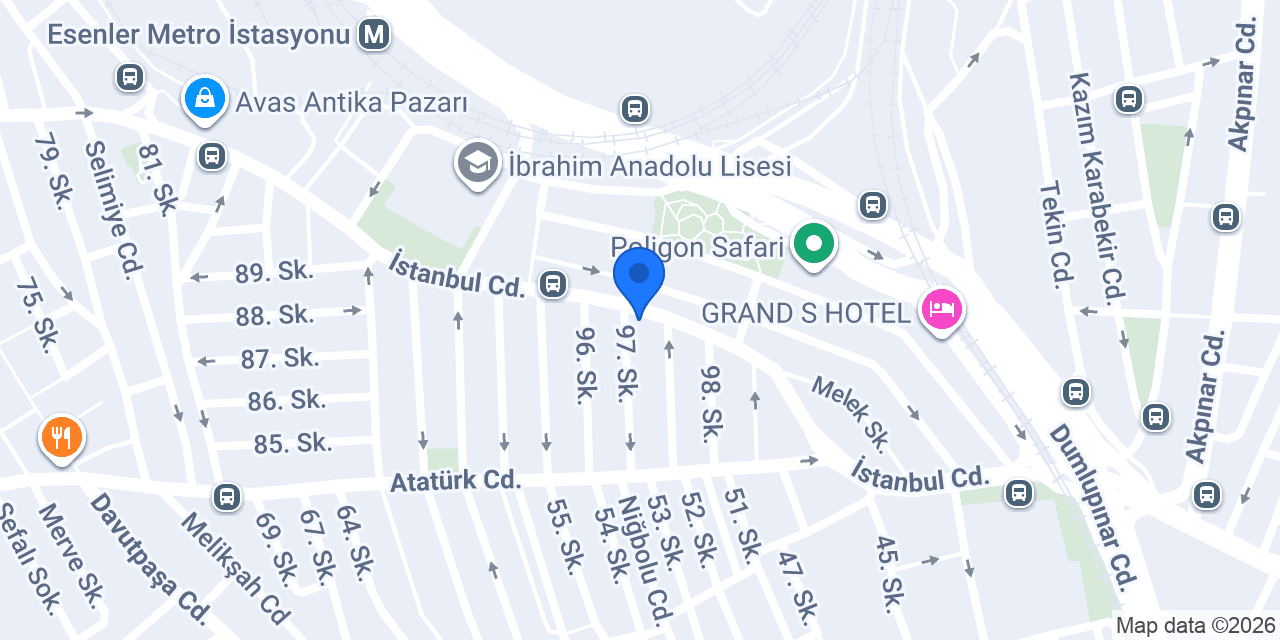 Ada motor konumu