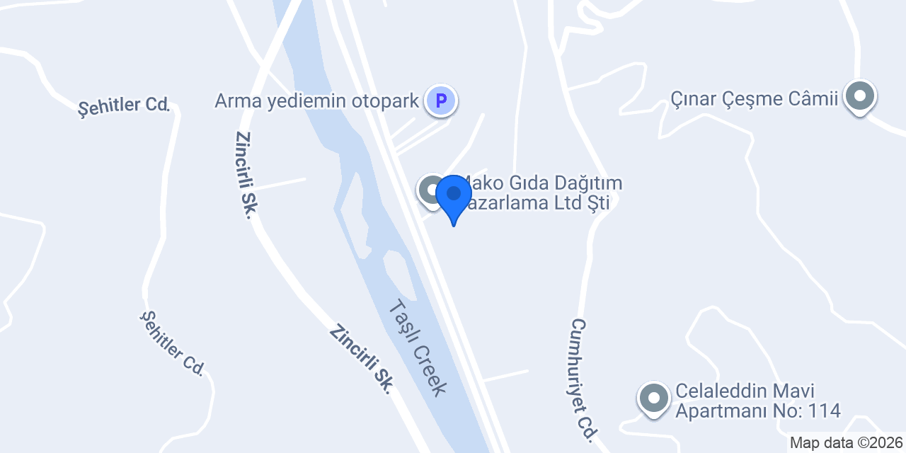 Uzun fidan konumu