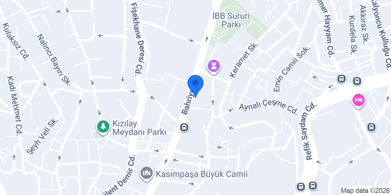 Aras Kargo Kasımpaşa Şubesi konumu