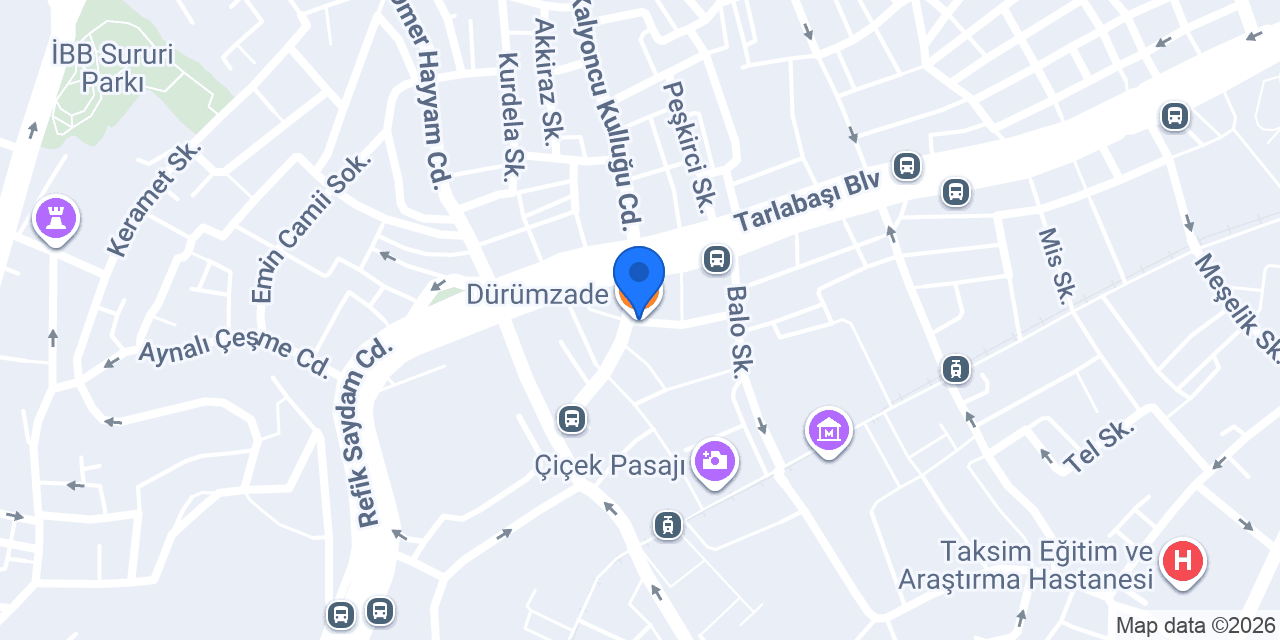 Dürümzade konumu