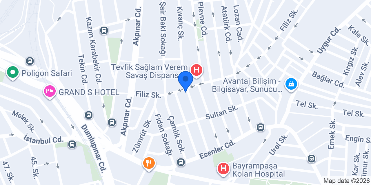 Meşhur Sarıyer Börekçisi konumu