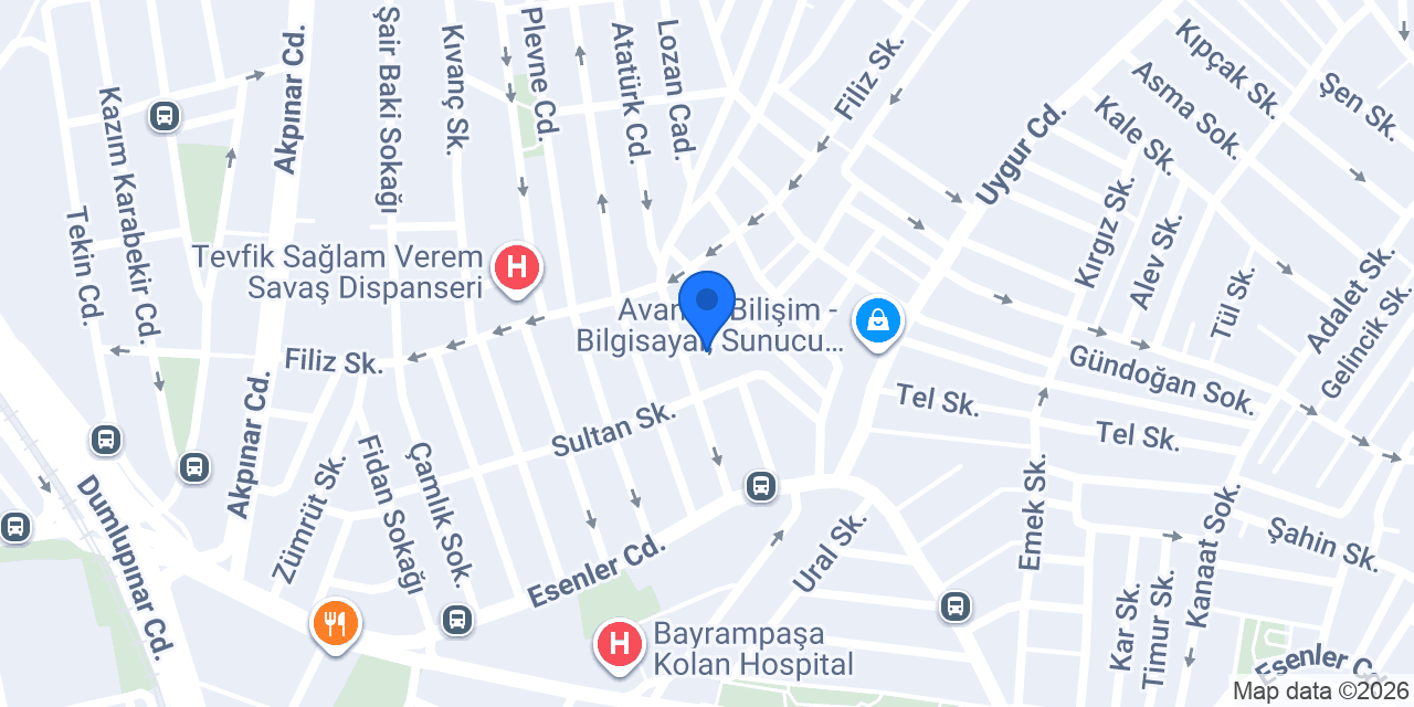 Yoldaş Elektrik konumu