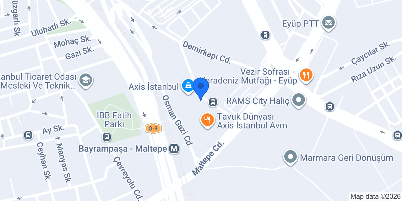 Sirimer Katılım Sigorta Acenteliği A.Ş. konumu