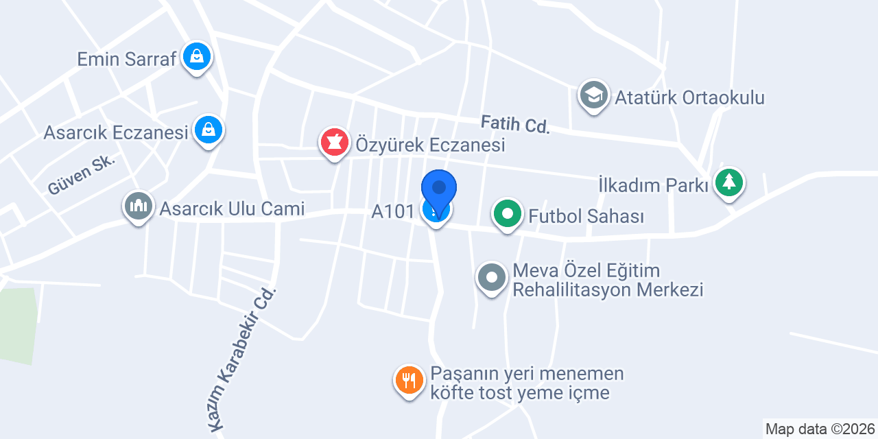 Gonca Mobilya konumu