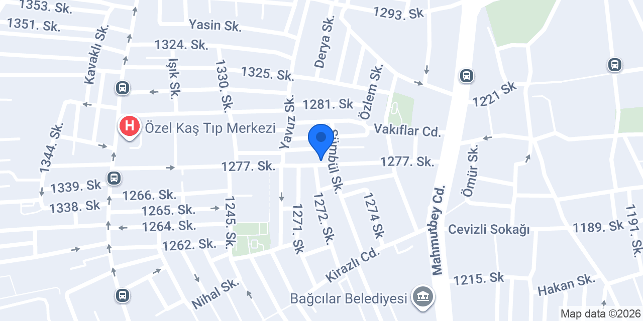 Bağcılar Klima Servisi konumu