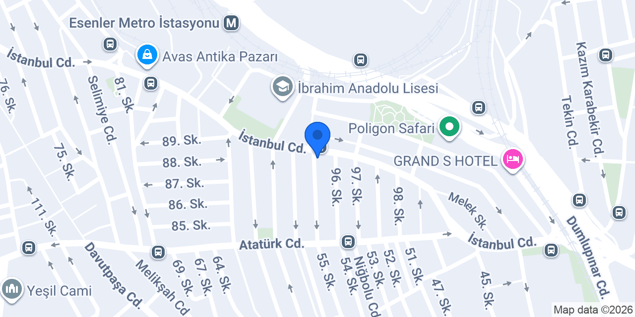 Nezih Mimarlık konumu