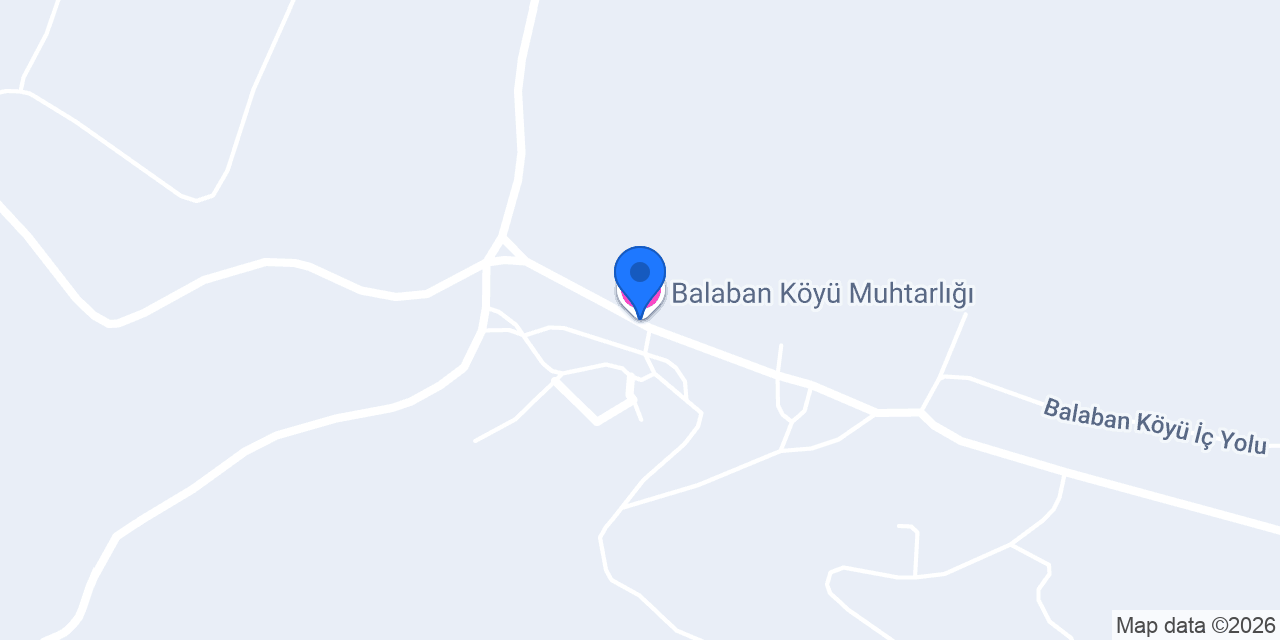 Balaban Köyü Muhtarlığı konumu