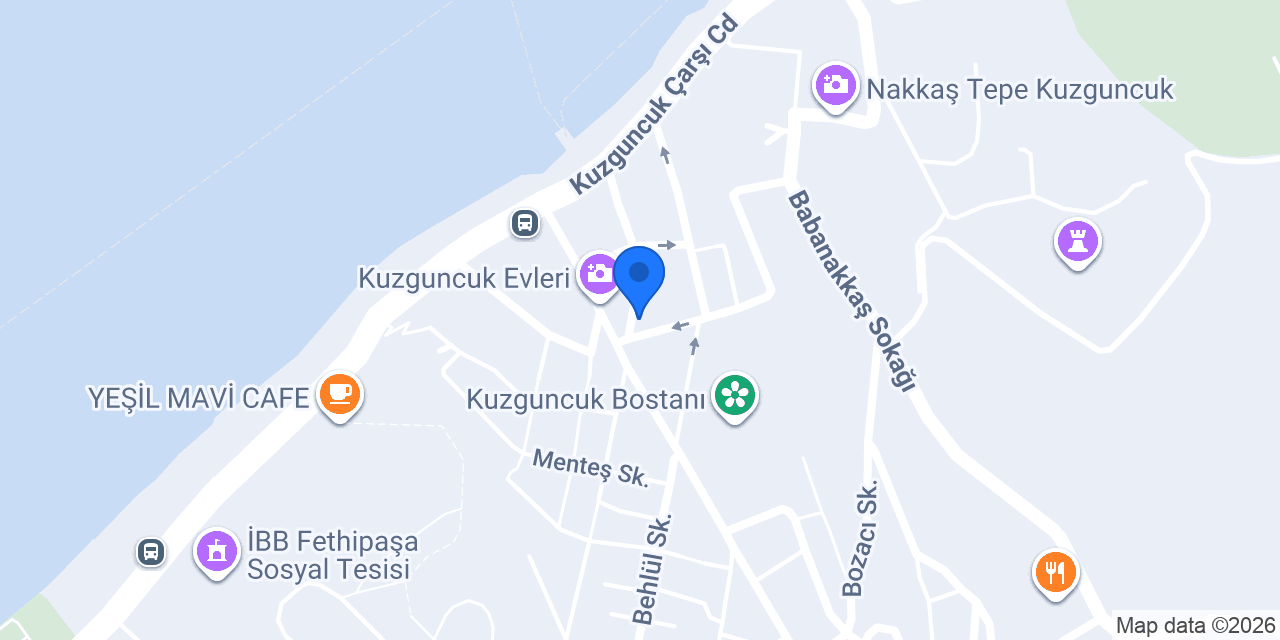 Name Kuzguncuk Cafe konumu