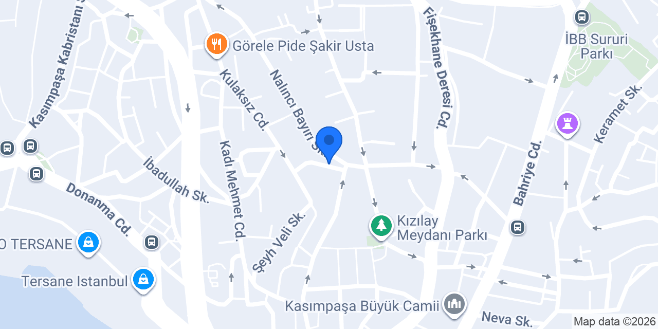 Klasik Sanatlar Kasımpaşa konumu