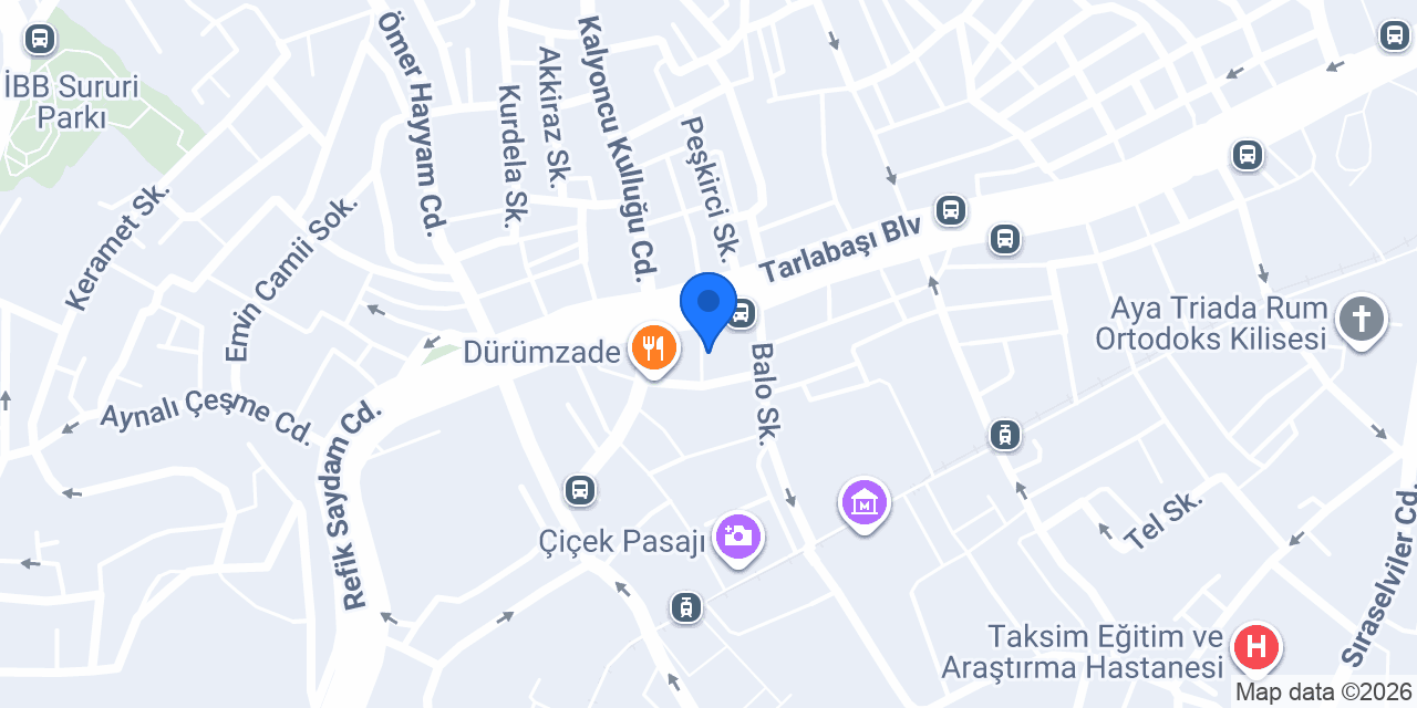 ÇEKÜL Vakfı konumu