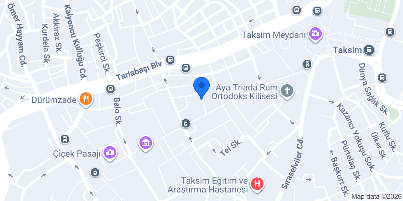 AKAR TERZİ konumu