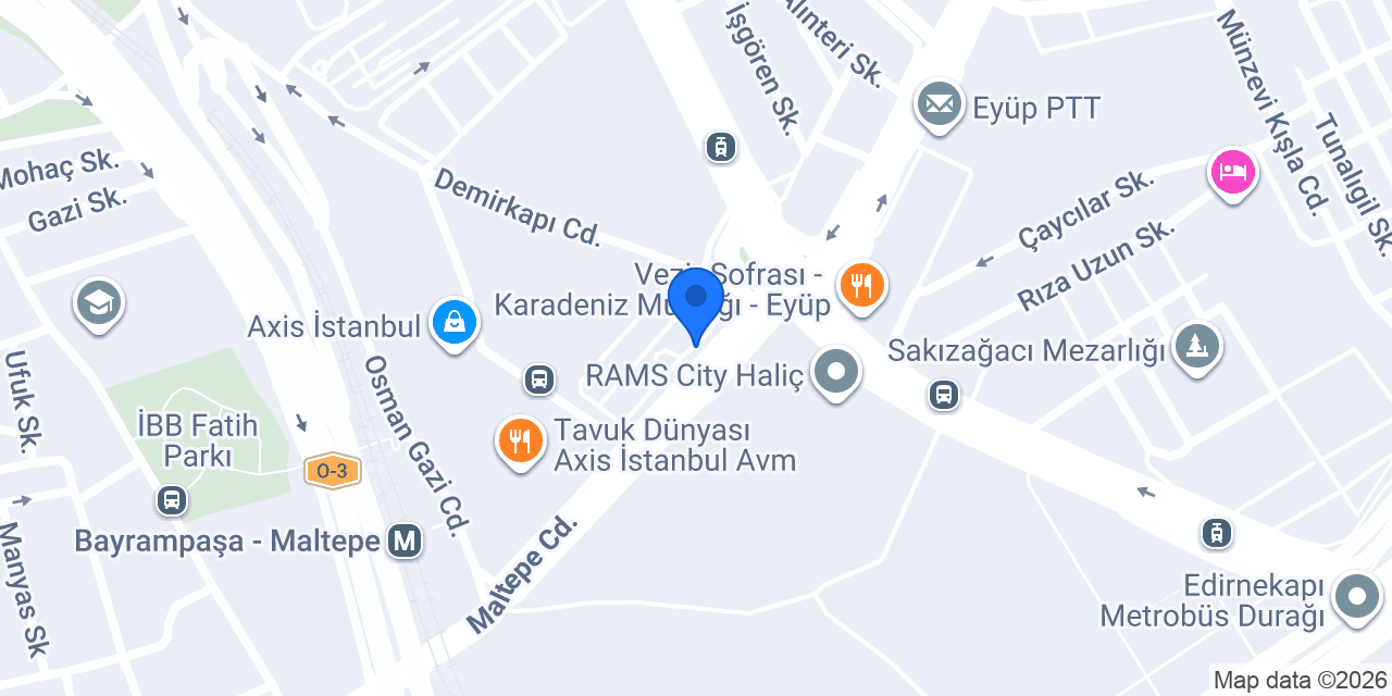 Koray Gıda Dış Ticaret LTD ŞTI konumu