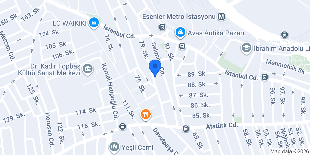 Merkez Şifa Eczanesi konumu