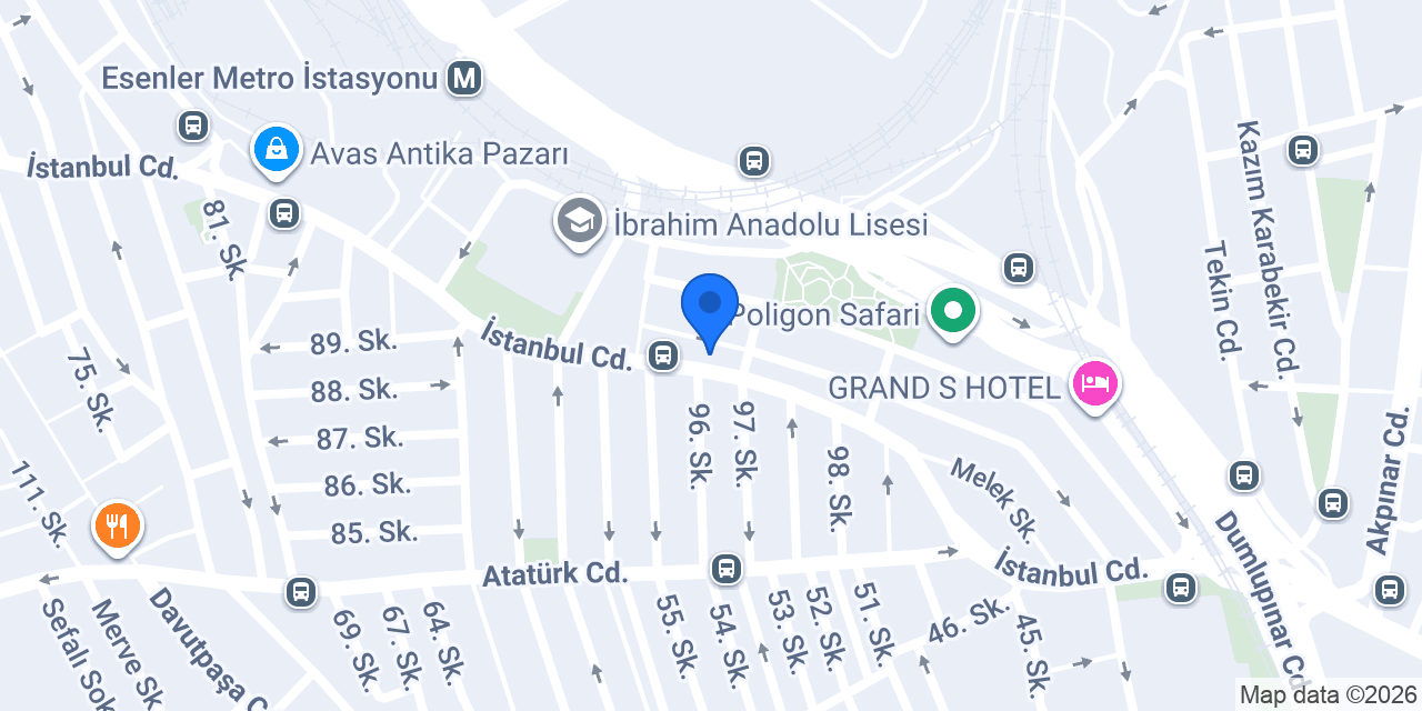 Bıçakcı Yapı Market konumu