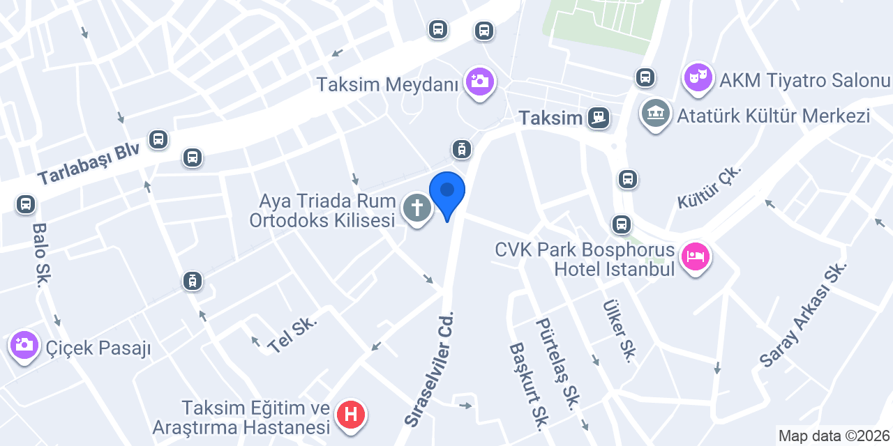Venüs Yümlü Tekel konumu