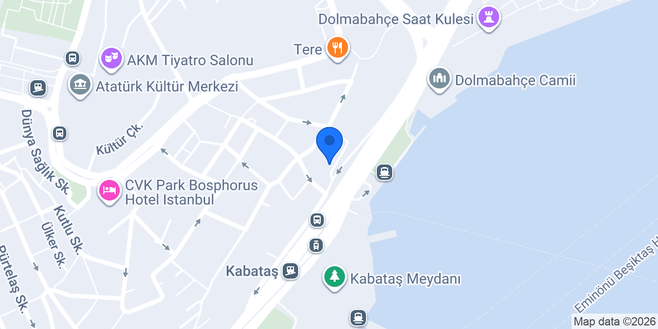 Chef corner Kabataş konumu