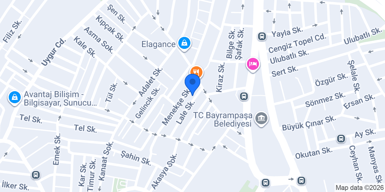 Topçuoğlu Elektrik konumu