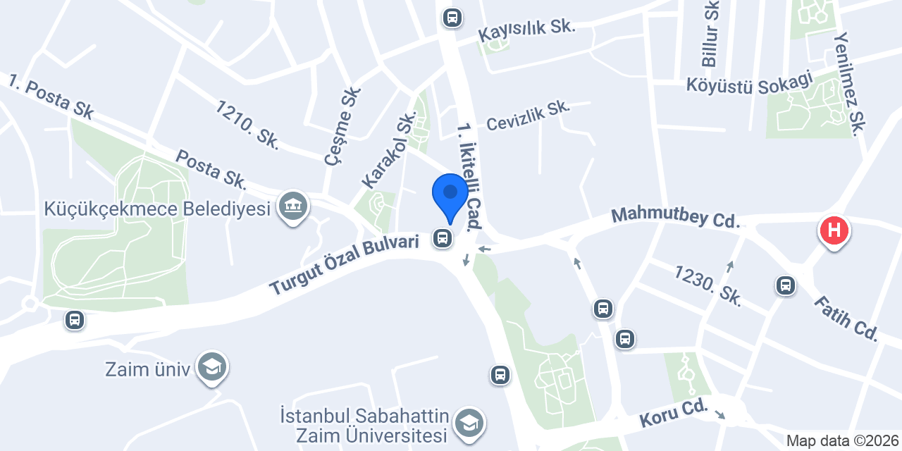 Küçükçekmece Psikolog | Esra Kalincik konumu