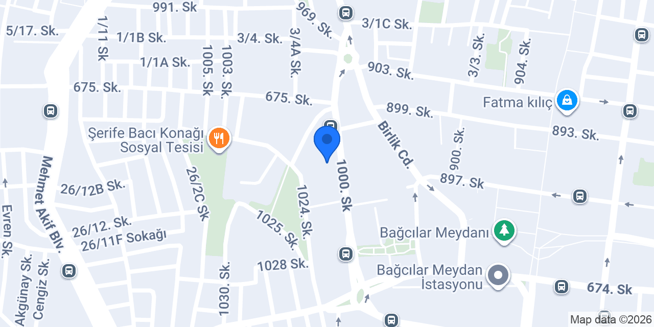 Erfa Grup Motor Bağcılar konumu